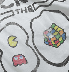 Kick Up The 80s Toddler Ruffle Bottom Tee-Direct To Garment Print-Brisco Baby