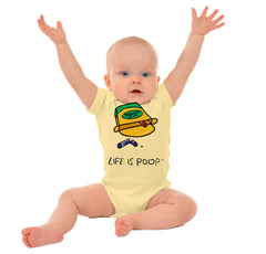 Out of Crayons Romper Bodysuit-Direct To Garment Print-Brisco Baby