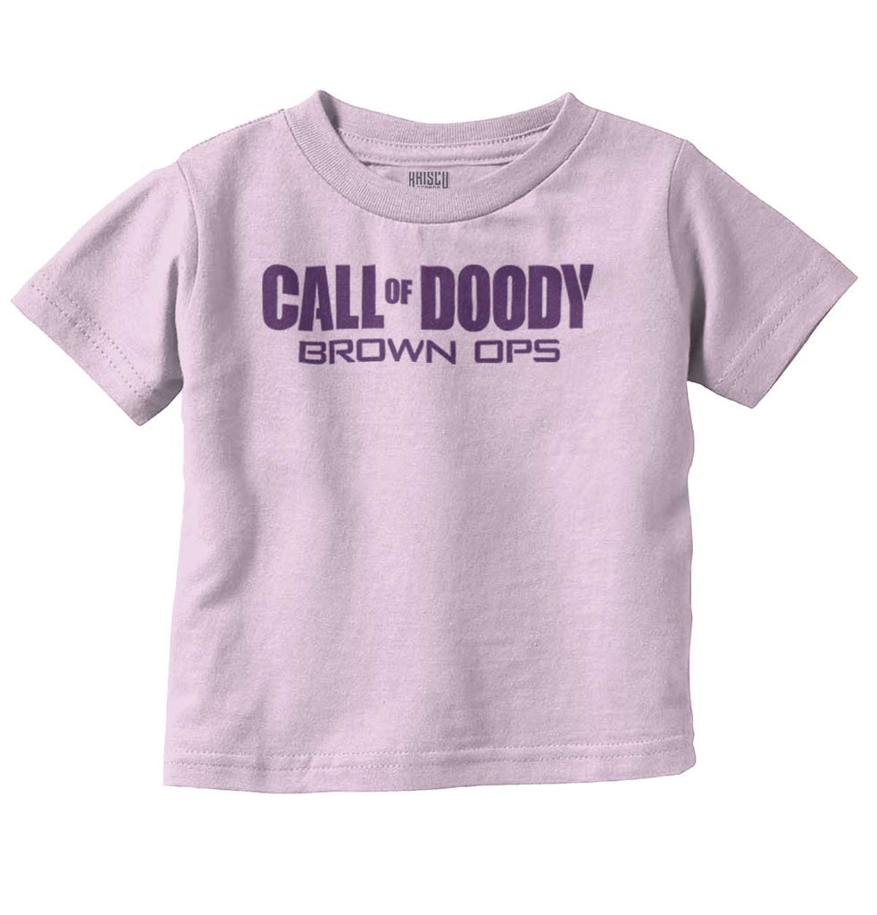 Call Of Doody Infant Toddler T Shirt-Direct To Garment Print-Brisco Baby