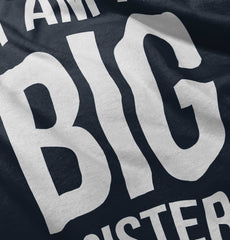 I Have A Big Sister Romper Bodysuit-Direct To Garment Print-Brisco Baby