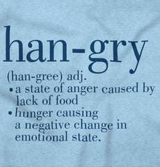 Hangry Definition Romper Bodysuit-Direct To Garment Print-Brisco Baby