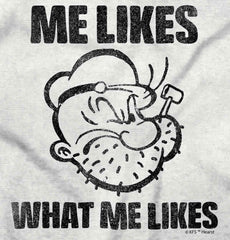 What Me Likes Infant Toddler T Shirt-Direct To Garment Print-Brisco Baby