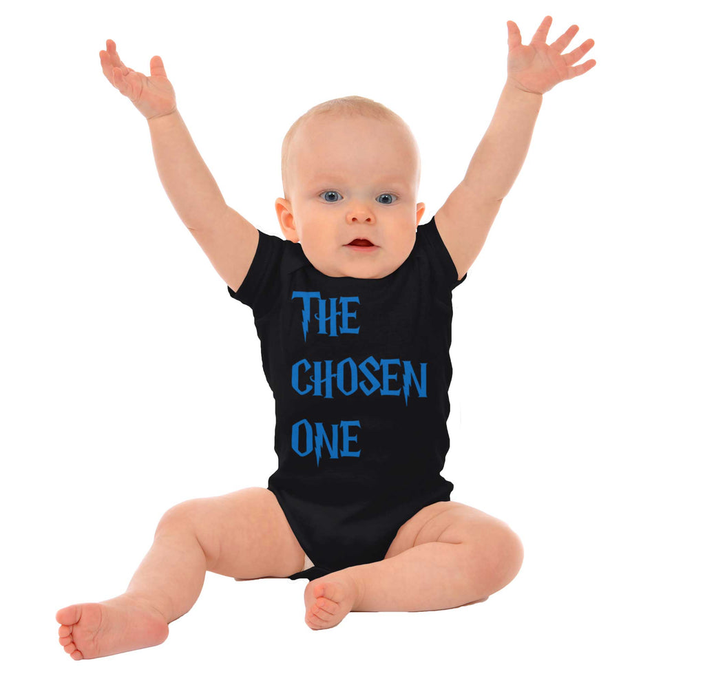 The Chosen One Romper Bodysuit-Direct To Garment Print-Brisco Baby