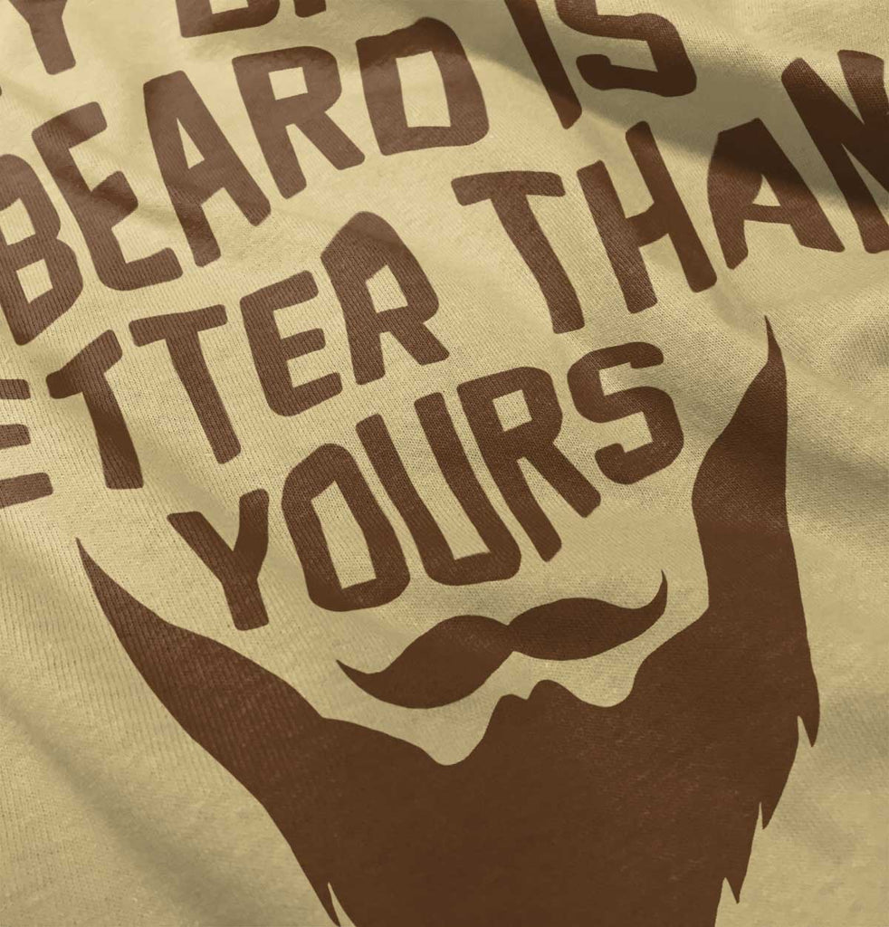 Dad's Beard Romper Bodysuit-Direct To Garment Print-Brisco Baby