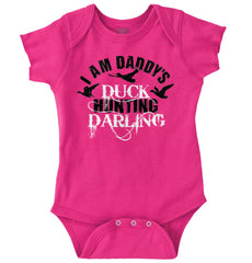 Duck Hunting Darling Romper Bodysuit-Direct To Garment Print-Brisco Baby