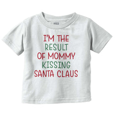 Result Of Mommy Santa Infant Toddler T Shirt-Direct To Garment Print-Brisco Baby