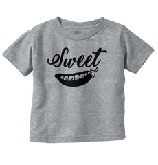 Sweet Pea Infant Toddler T Shirt-Direct To Garment Print-Brisco Baby