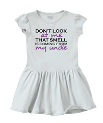 That Smell Solid Baby Infant Dress-Direct To Garment Print-Brisco Baby