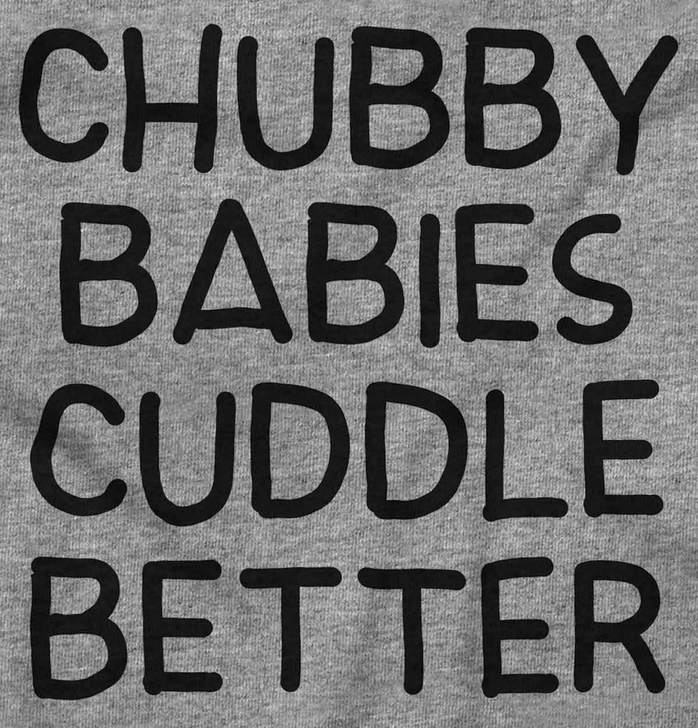 Chubby Babies Romper Bodysuit-Direct To Garment Print-Brisco Baby