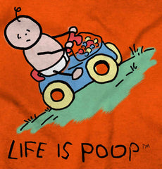 Uphill Baby Car Infant Toddler T Shirt-Direct To Garment Print-Brisco Baby