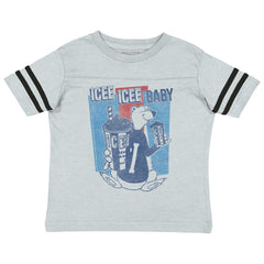 Polar Icee Baby Toddler Football Jersey Tee-Direct To Garment Print-Brisco Baby