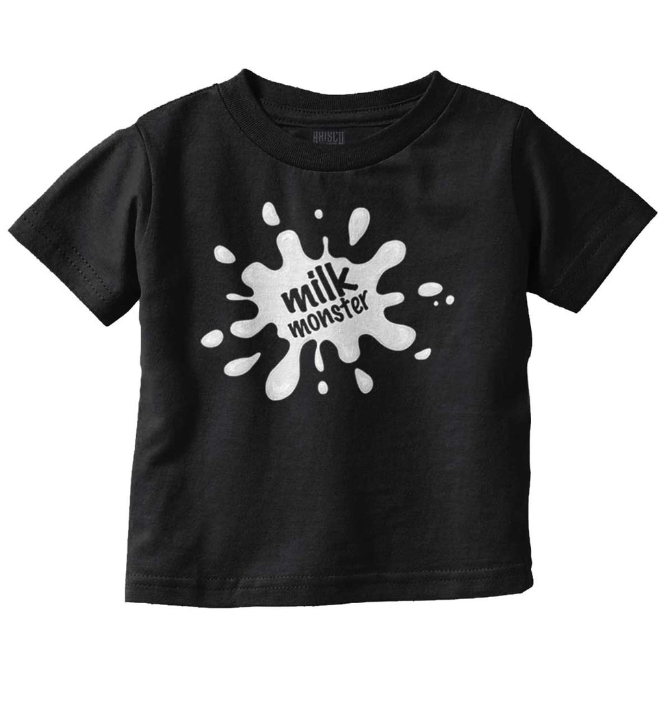 Milk Monster Infant Toddler T Shirt-Direct To Garment Print-Brisco Baby