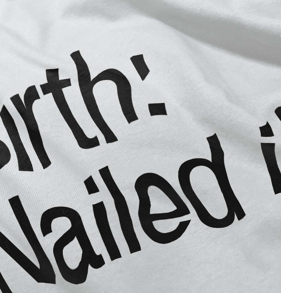 Nailed It Infant Baby Bib-Direct To Garment Print-Brisco Baby