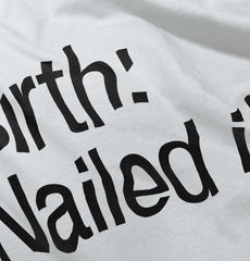 Nailed It Infant Baby Bib-Direct To Garment Print-Brisco Baby