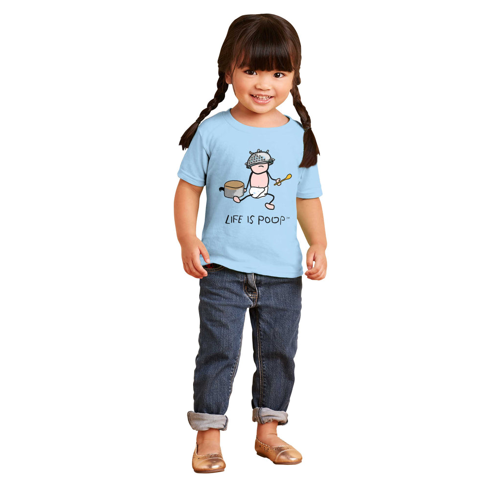Pots and Pans Infant Toddler T Shirt-Direct To Garment Print-Brisco Baby