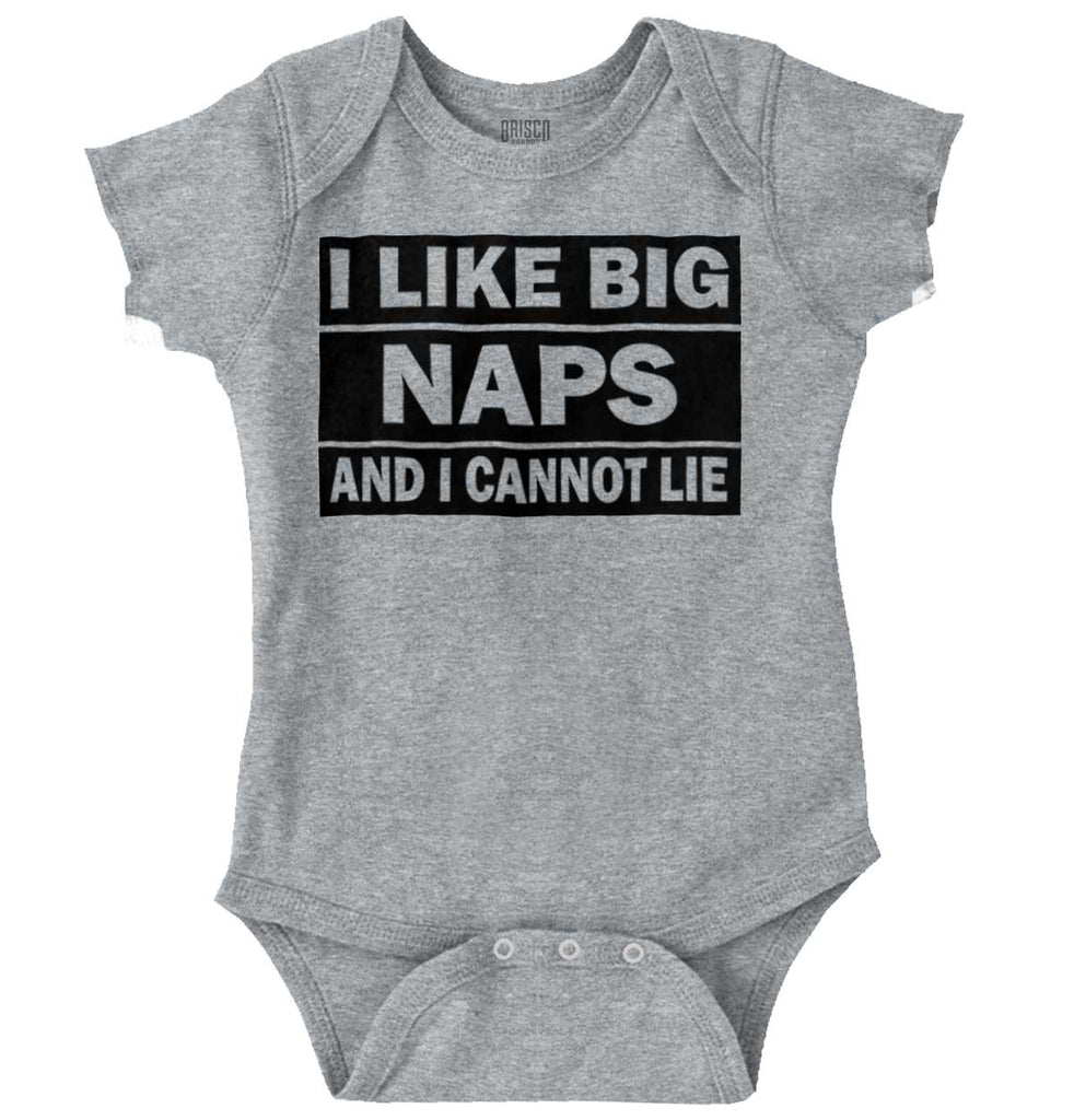 Big Naps Romper Bodysuit-Direct To Garment Print-Brisco Baby