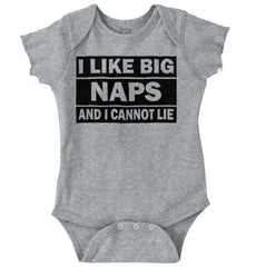 Big Naps Romper Bodysuit-Direct To Garment Print-Brisco Baby