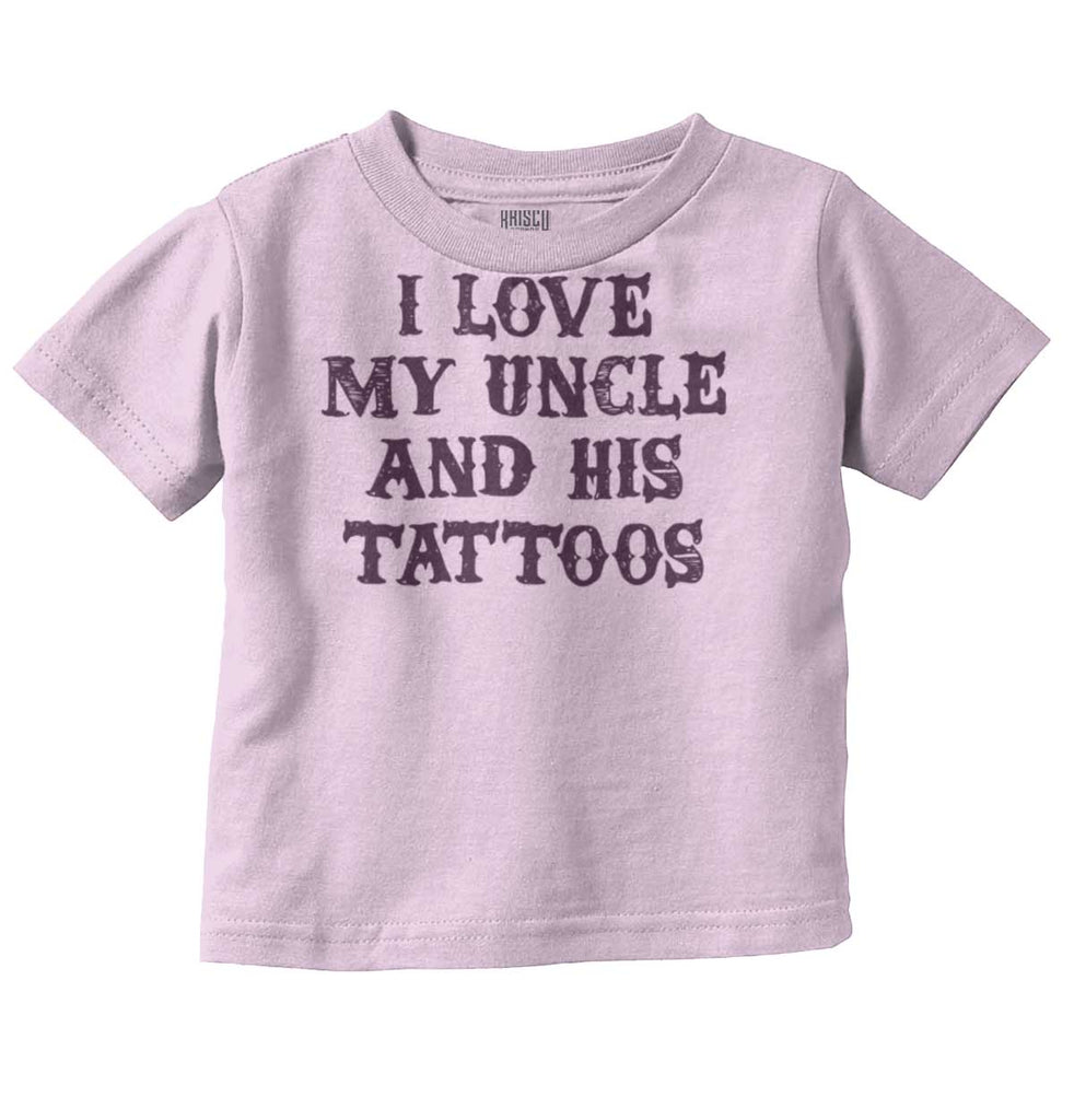 Uncle's Tattoos Infant Toddler T Shirt-Direct To Garment Print-Brisco Baby
