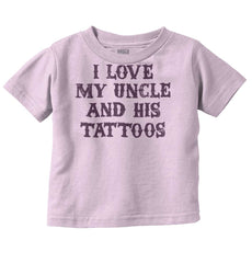 Uncle's Tattoos Infant Toddler T Shirt-Direct To Garment Print-Brisco Baby