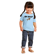 Oh Snap Gingerbread Infant Toddler T Shirt-Direct To Garment Print-Brisco Baby