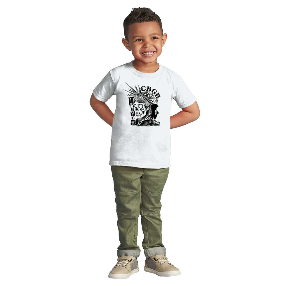 Liberty CBGB Infant Toddler T Shirt-Direct To Garment Print-Brisco Baby