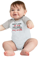 That Smell Raglan Romper Bodysuit-Direct To Garment Print-Brisco Baby