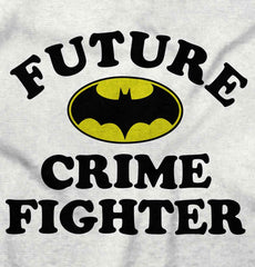 Crime Fighter Infant Baby Bib-Direct To Garment Print-Brisco Baby