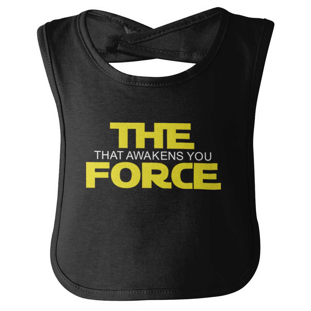 The Force Awakens Infant Baby Bib-Direct To Garment Print-Brisco Baby