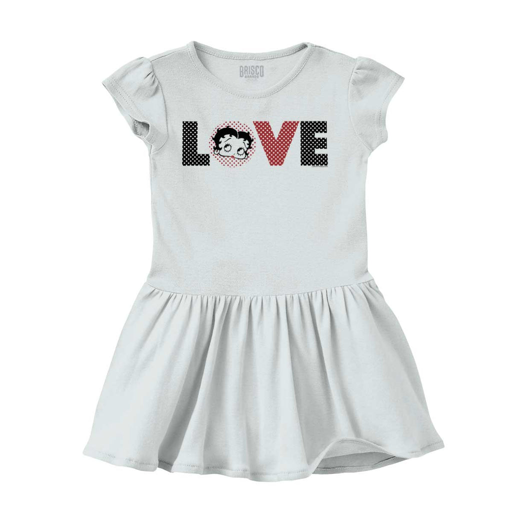 Pop Art Betty Solid Baby Infant Dress-Direct To Garment Print-Brisco Baby
