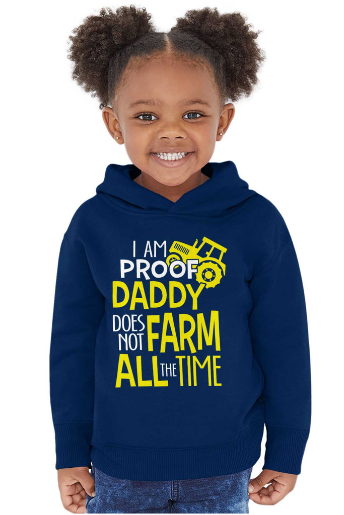 Farm All The Time Toddler Pullover Hoodie-Direct To Garment Print-Brisco Baby