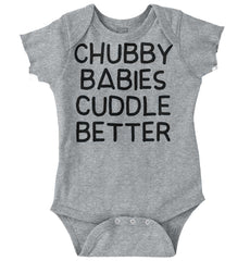 Chubby Babies Romper Bodysuit-Direct To Garment Print-Brisco Baby