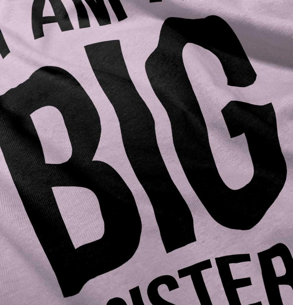 I Have A Big Sister Infant Baby Bib-Direct To Garment Print-Brisco Baby