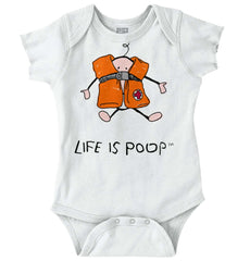 Baby Life Vest Romper Bodysuit-Direct To Garment Print-Brisco Baby