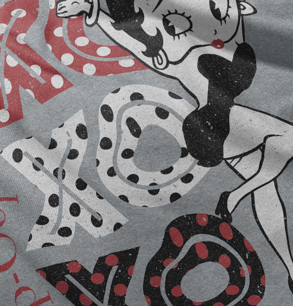 XO Boop Romper Bodysuit-Direct To Garment Print-Brisco Baby