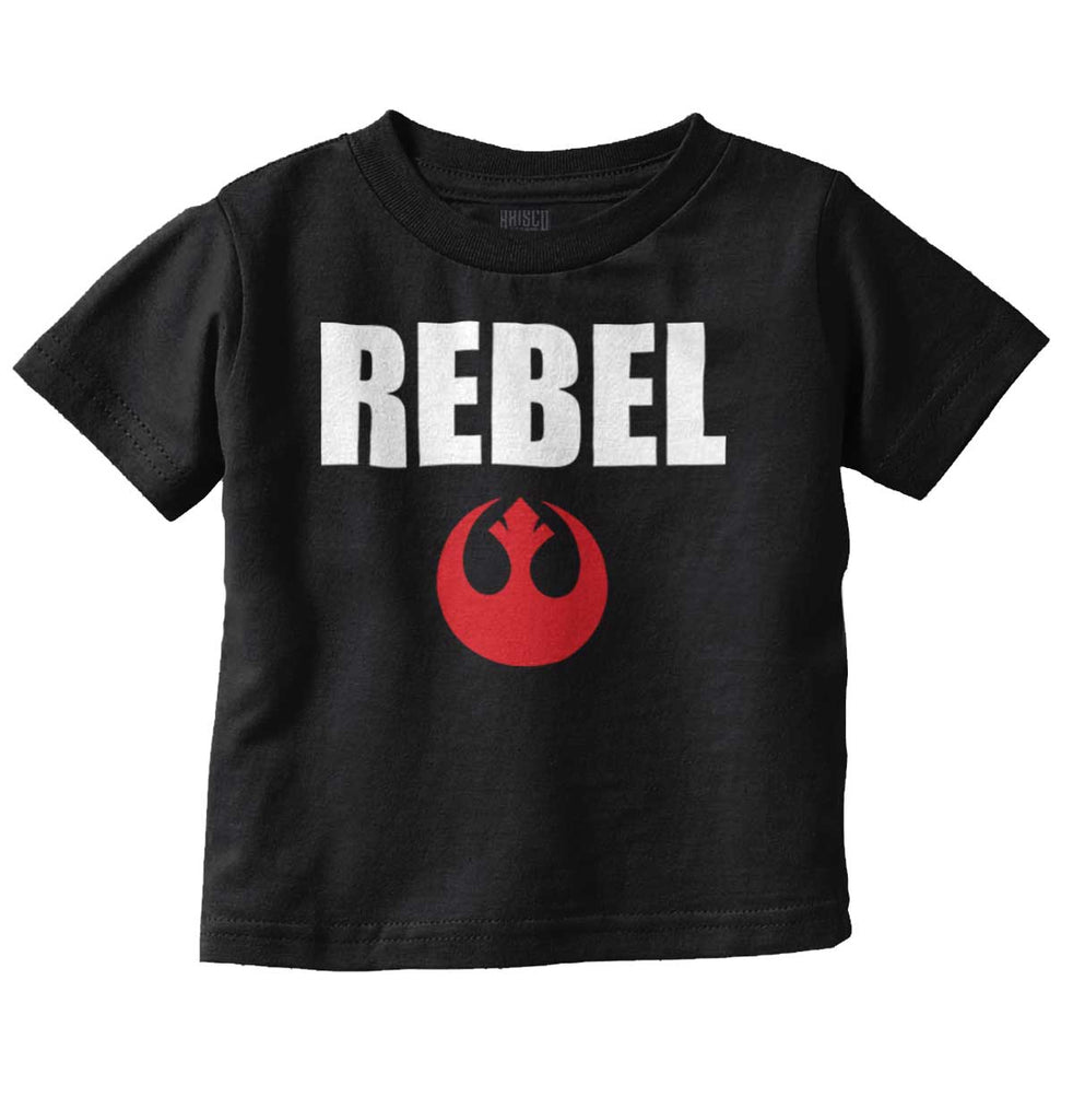 Rebel Star Wars Infant Toddler T Shirt-Direct To Garment Print-Brisco Baby