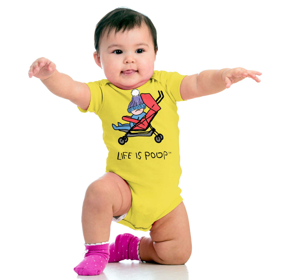 Winter Stroller Romper Bodysuit-Direct To Garment Print-Brisco Baby