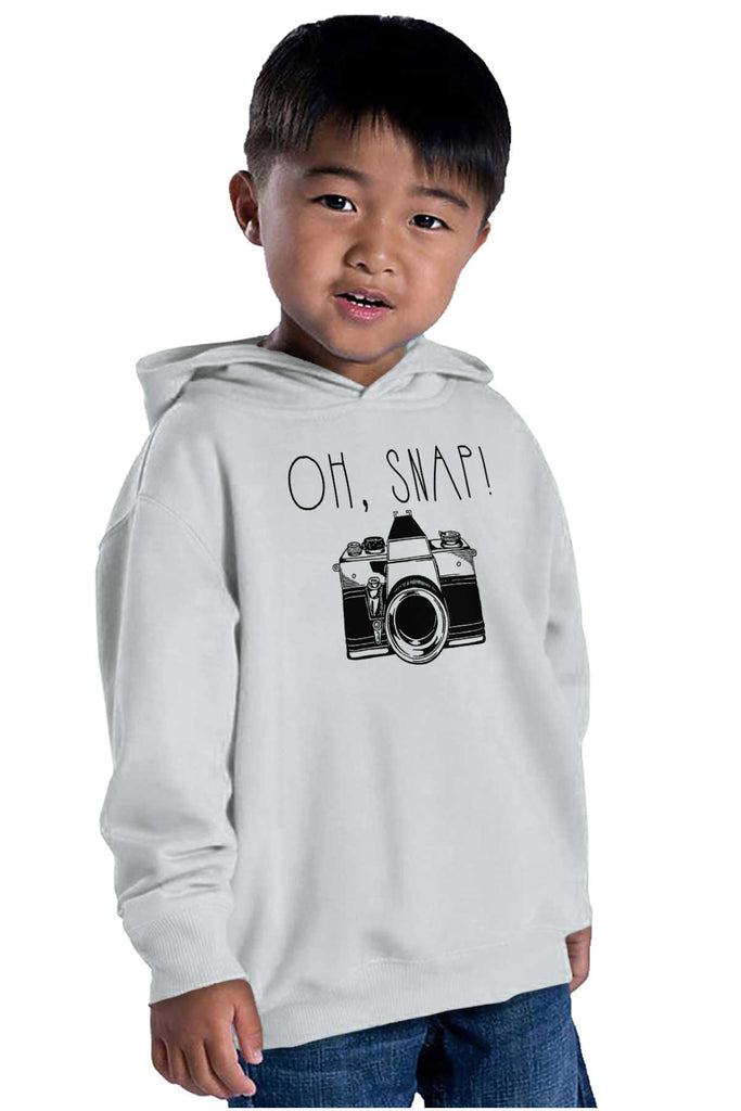 Oh Snap Camera Toddler Pullover Hoodie-Direct To Garment Print-Brisco Baby