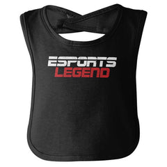 Sports Legend Professional Gamer Infant Baby Bib-Direct To Garment Print-Brisco Baby