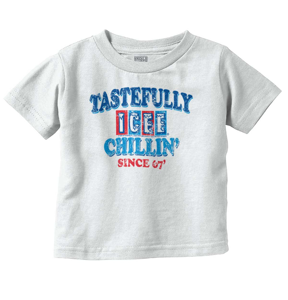 Chillin Since '67 Infant Toddler T Shirt-Direct To Garment Print-Brisco Baby