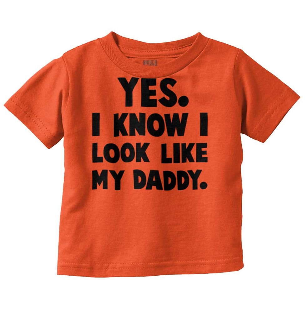 Look Like Daddy Infant Toddler T Shirt-Direct To Garment Print-Brisco Baby