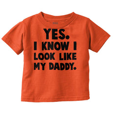 Look Like Daddy Infant Toddler T Shirt-Direct To Garment Print-Brisco Baby