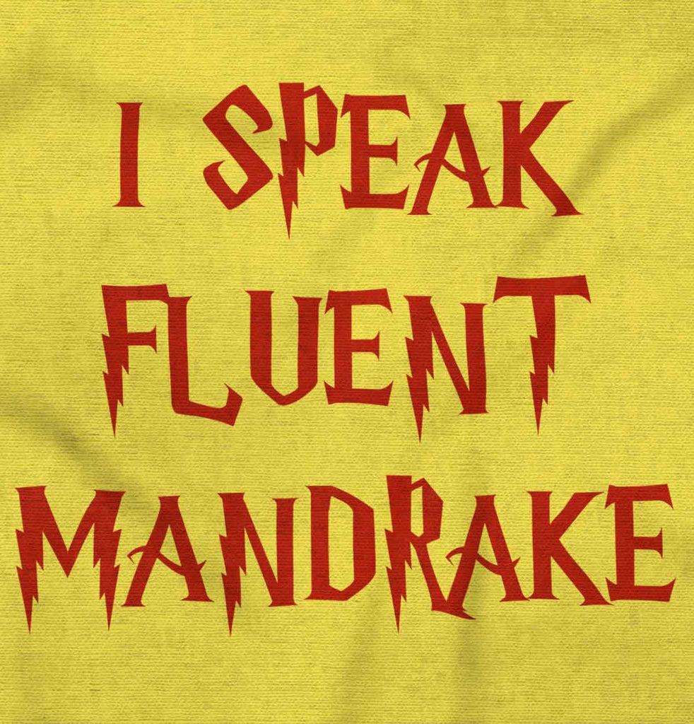 Speak Fluent Mandrake Romper Bodysuit-Direct To Garment Print-Brisco Baby