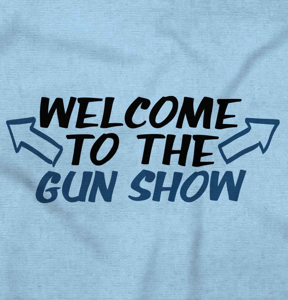 Gun Show Infant Baby Bib-Direct To Garment Print-Brisco Baby