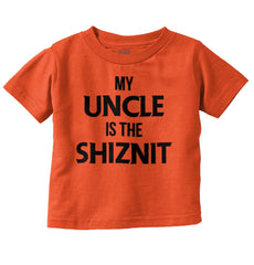Uncle Shiznit Infant Toddler T Shirt-Direct To Garment Print-Brisco Baby