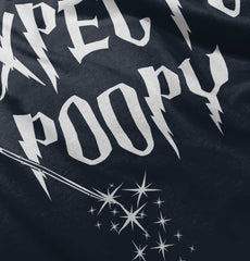 Expecto Poopy Ringer Romper Bodysuit-Direct To Garment Print-Brisco Baby