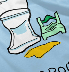 Potty Train Infant Toddler T Shirt-Direct To Garment Print-Brisco Baby