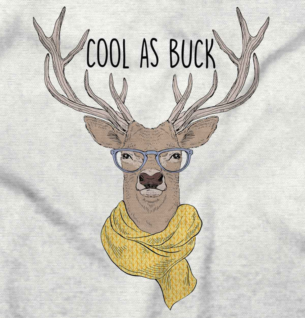 Cool As Buck Infant Baby Bib-Direct To Garment Print-Brisco Baby