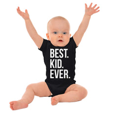 Best Kid Ever Romper Bodysuit-Direct To Garment Print-Brisco Baby