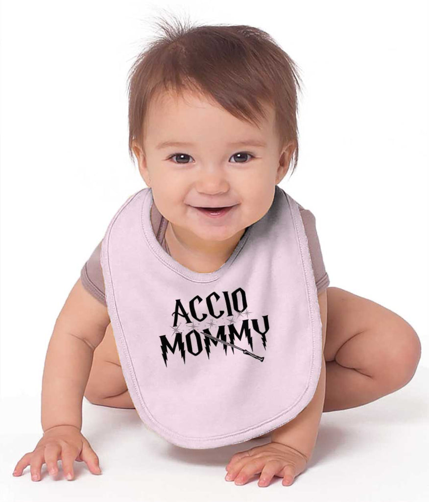 Accio Mommy Infant Baby Bib-Direct To Garment Print-Brisco Baby