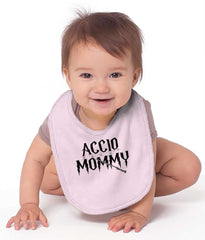 Accio Mommy Infant Baby Bib-Direct To Garment Print-Brisco Baby